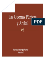 Unidad 5 Las Guerras Púnicas y Aníbal - Mariana Restrepo Franco