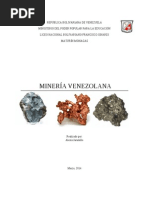 Gegografia Minerales CVG