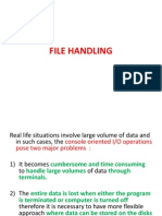 File Handling