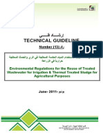 Environmental Regulations For The Reuse of Treated Wastewater