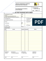 5 Form Test Piping Package Data Sheet Combine