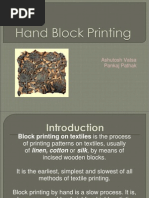 Block Printing