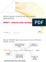 Topcs UL Power Control Optimization