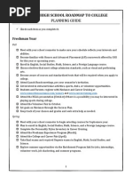 Shs Roadmap To College