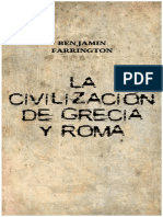 Benjamin Farrington La Civilizacion de Grecia y Roma