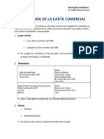 Estructura de La Carta Comercial