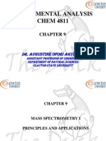 Chapter 9 Mass Spec 1