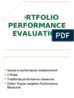 Portfolio Performance Evaluation