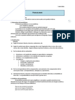 Esquema Paralelismo. Sinonimia. Repeticion. Merismo - Equipo 1