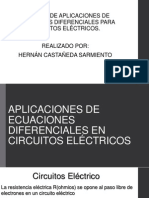 Aplicaciones de Ecuaciones Diferenciales en Circuitos Eléctricos