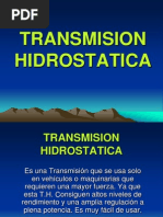 Transmision Hidrostatica