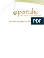 Embedding Pentaho Reporting Engine