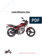 Yumbo Milestone 125cc - Manual de Servicios