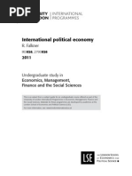 International Political Economy: R. Falkner