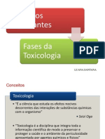 1 - Fases Da Intoxicação