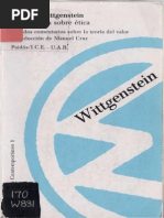 Conferencia Sobre Ética - Wittgenstein