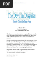 The Devil in Disguise or How To Defeat The False Jesus