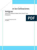 Música en Las Civilizaciones Antiguas