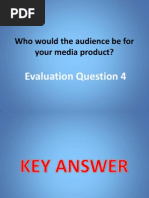 Evaluation Question 4 Presentation