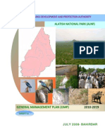 Alatish National Park General Management Plan Draft