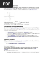 Studio Di Funzione: Matematica Funzione Grafico Della Funzione