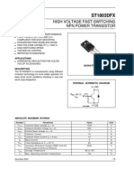 929 Transistor ST1803DFX ST