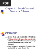 Chapter 11: Social Class and Consumer Behavior