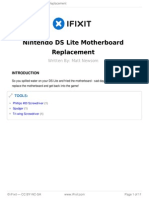 Nintendo DS Lite Motherboard Replacement: Written By: Matt Newsom