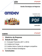 Trabalho AMBEV - Planejamento