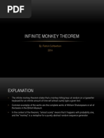 Infinite Monkey Theorem