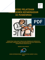 Materi PElatihan Manajemen Kefarmasian Di Puskesmas