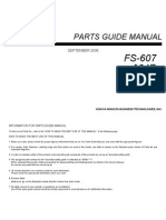 FS-607 Parts Manual