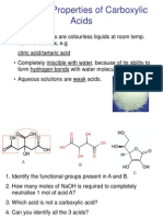 Carboxylic Acids