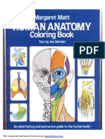 Anatomy Coloring Book - Dover