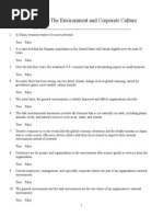 TEST BANK: Daft, Richard L. Management, 11th Ed. 2014 Chapter 3 - The Environment