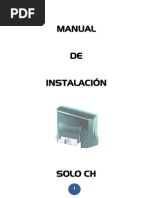Manual Solo CH