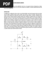 Práctica 1 Amplificador Emisor Común