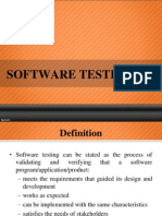 Software Testing