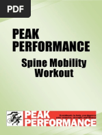 Peak Performance: Spine Mobility Workout