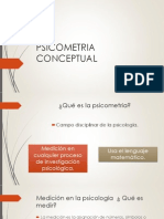 Psicometria Conceptual