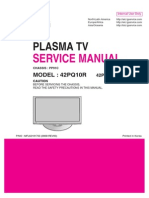 LG - 42pq10r Plasma TV