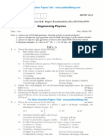 Engineering Physics Jan 2014