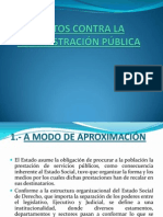 Delitos Contra La Administración Pública - 2012