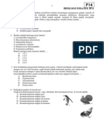 Soal Sma Biologi f14