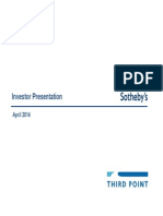 Third Point Investor Presentation - Sotheby's