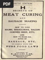 Secrets of Meat Curing