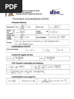 Formulario Nº2. Convertidores AC-AC