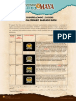 Significado de Los Dias Del Calendario Sagrado Maya