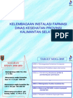 Kelembagaan Instalasi Farmasi (Kadis Kalsel)