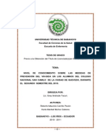 Tesis Nivel de Conocimiento Del Vih-Sida Finalizada (2) Modificada